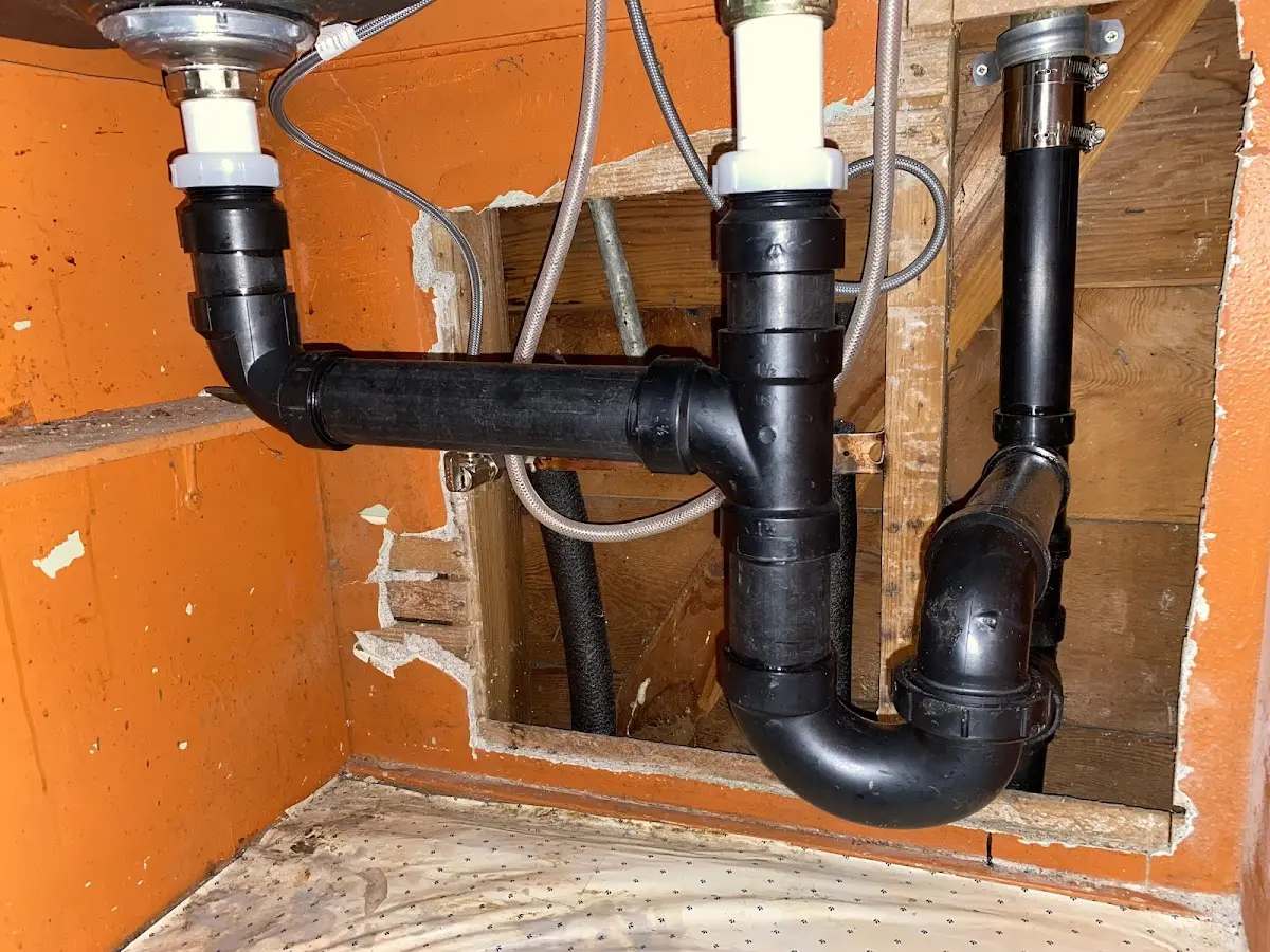 Professional Repiping Services equipment and tools on the job in Hiram